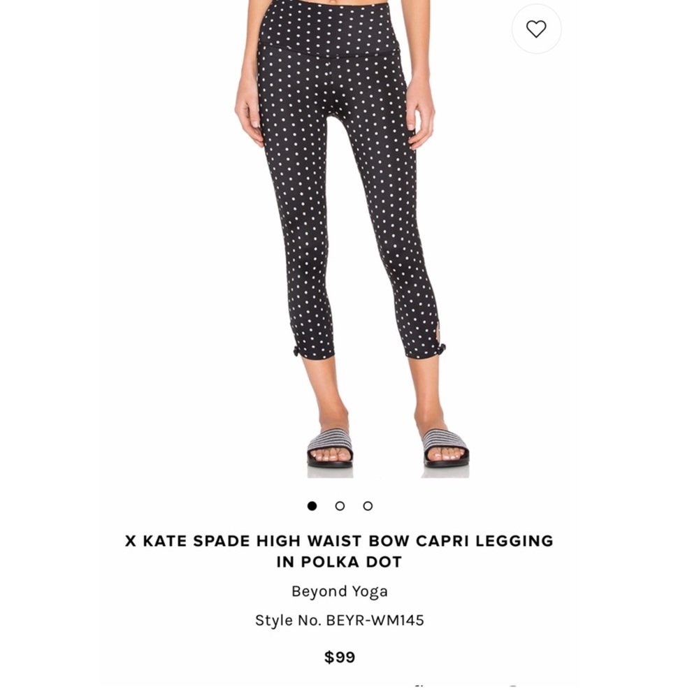 Kate Spade High waist Legging in Polka Dot Medium